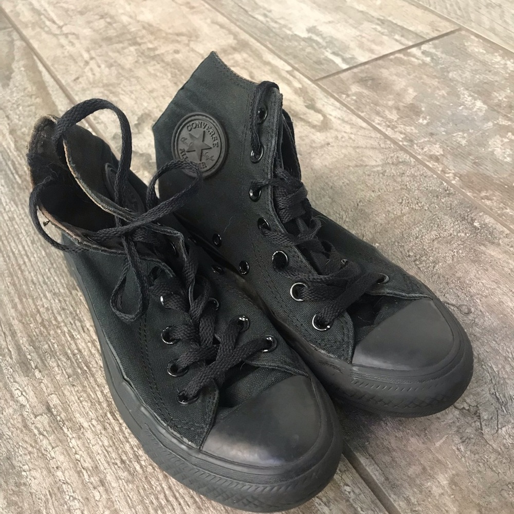 Black High-Top Converse
